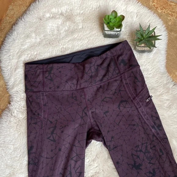 Lululemon Top Speed Crop Star Crushed Black Cherry Size 4 - Picture 6 of 16